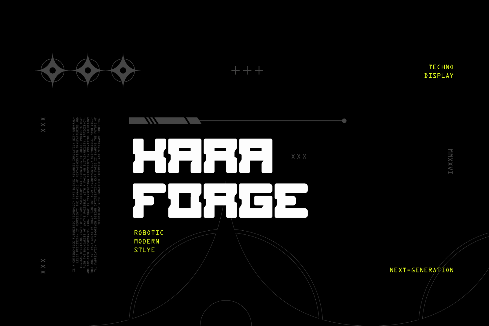 Rogweek - Futuristic Display Font — image 5