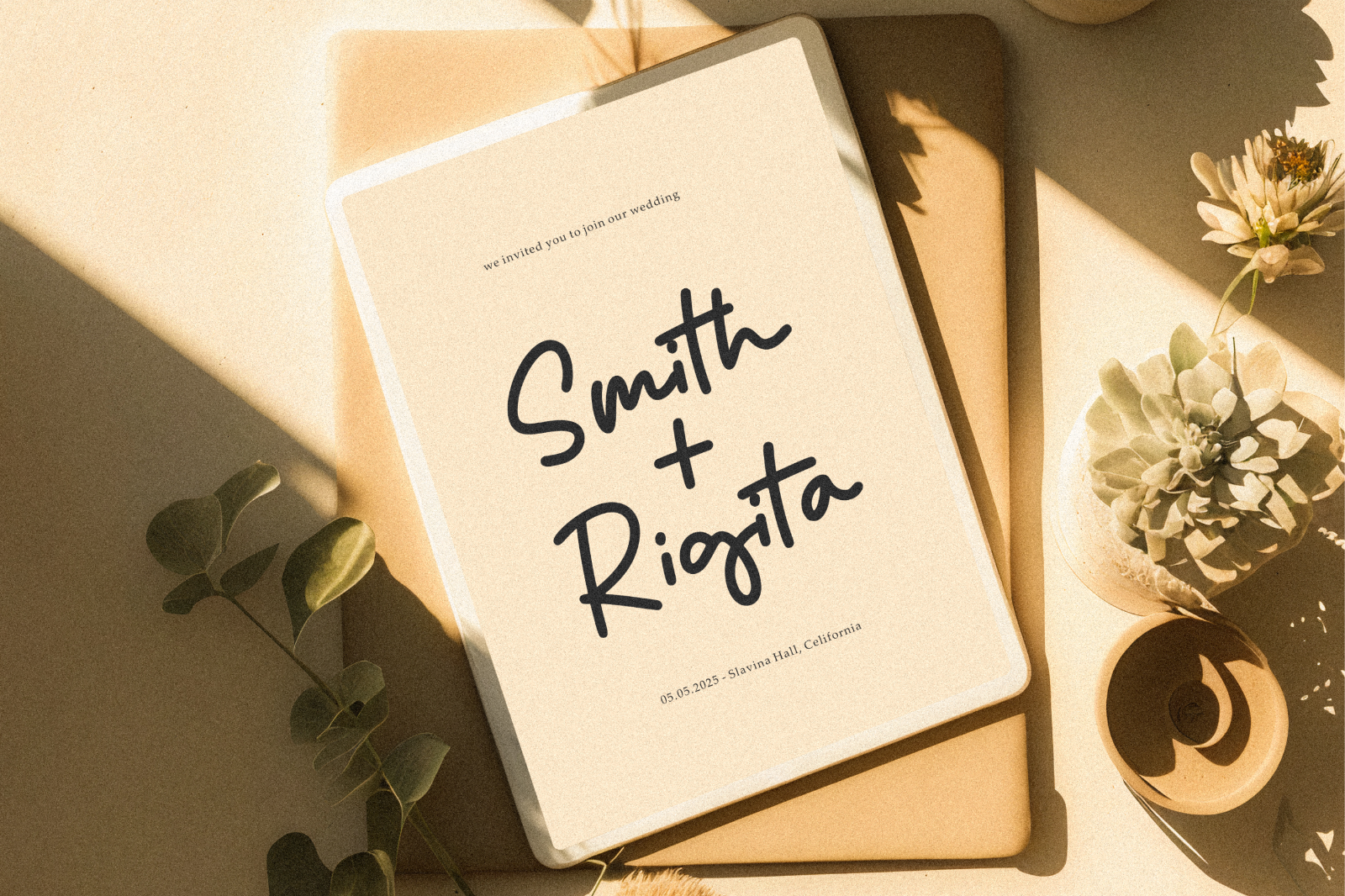 Reileight Winterlane - Monoline Script Font