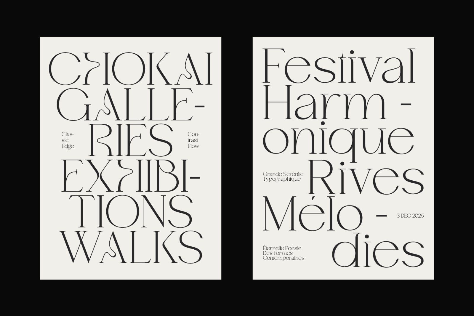 Chairo | Modern Serif Typeface