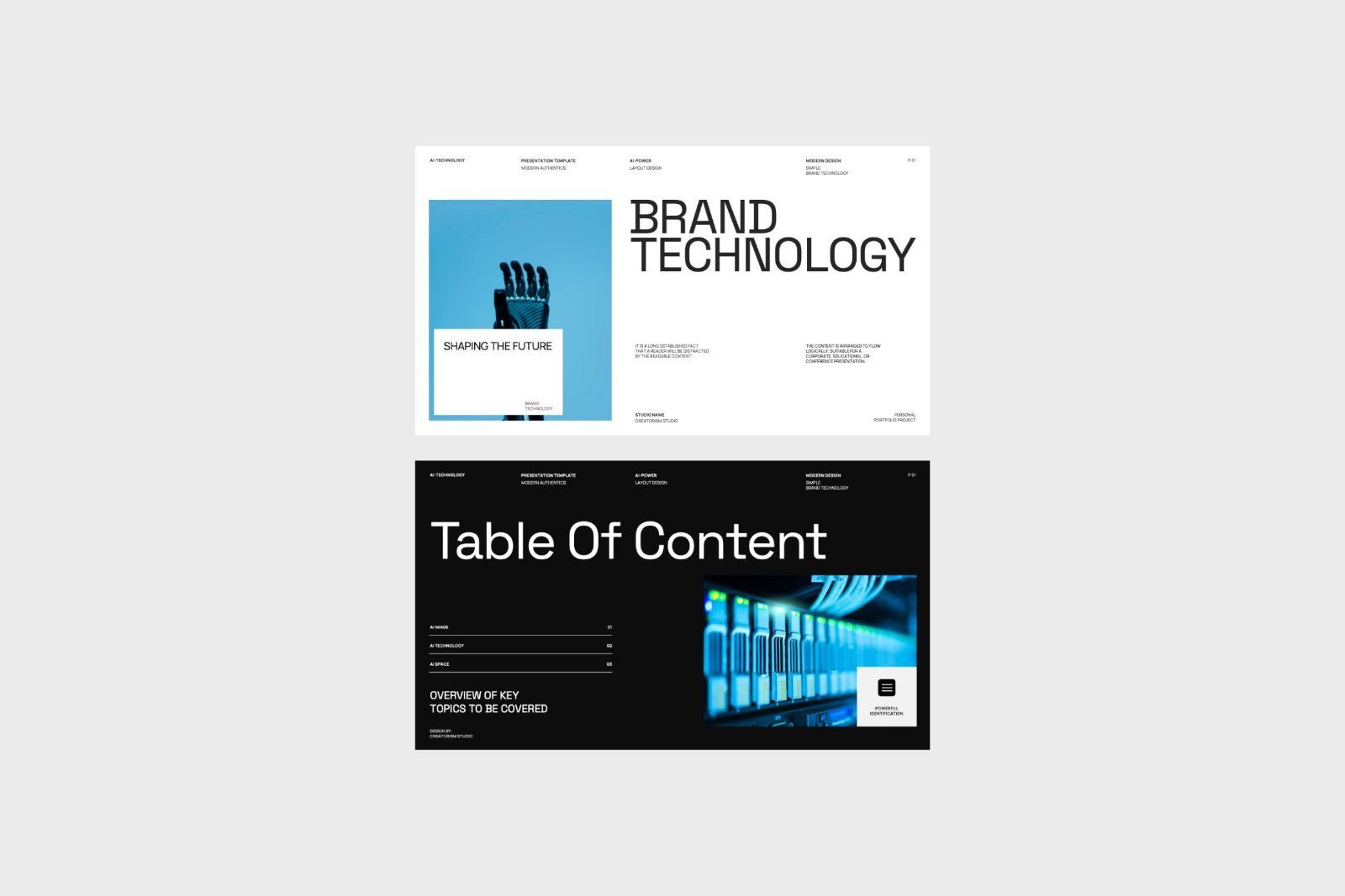 Montena - Brand AI Technology PowerPoint Template — image 2