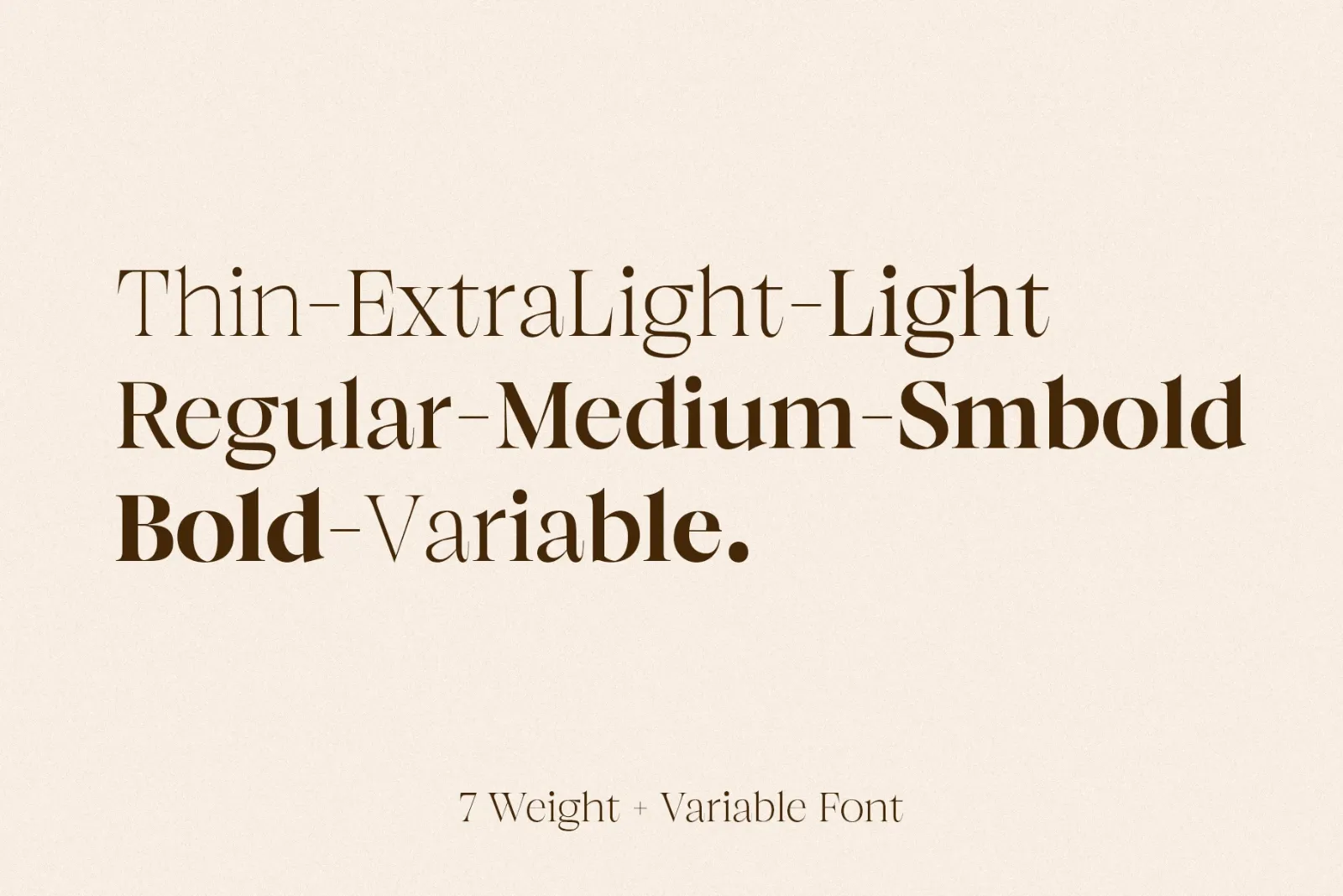 Browne de Calvin | Luxury Serif Typeface — image 4