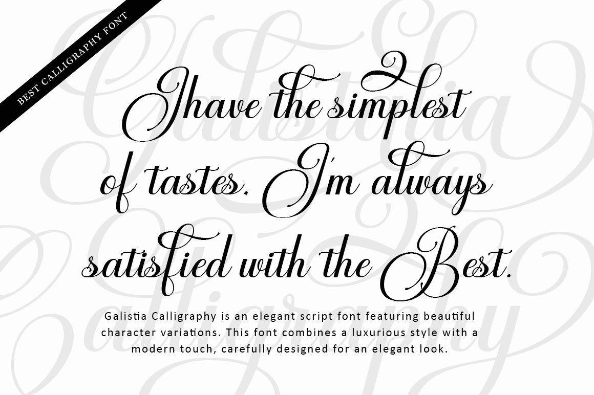 Galistalia Calligraphy — image 5
