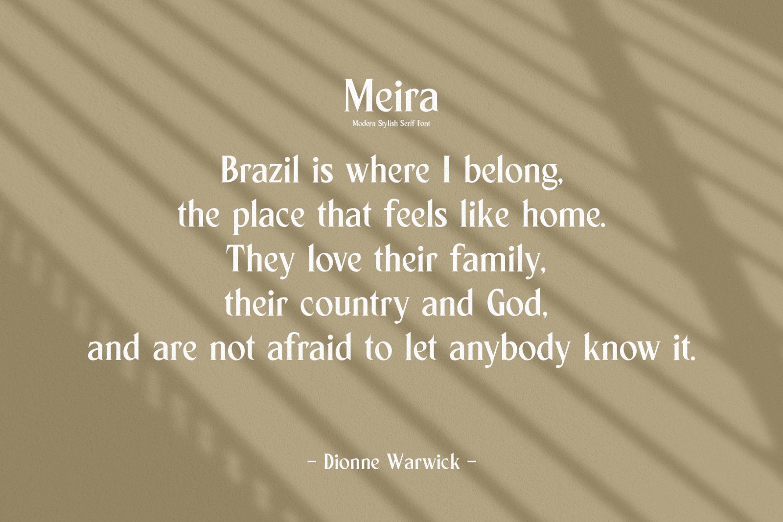 Meira Serif