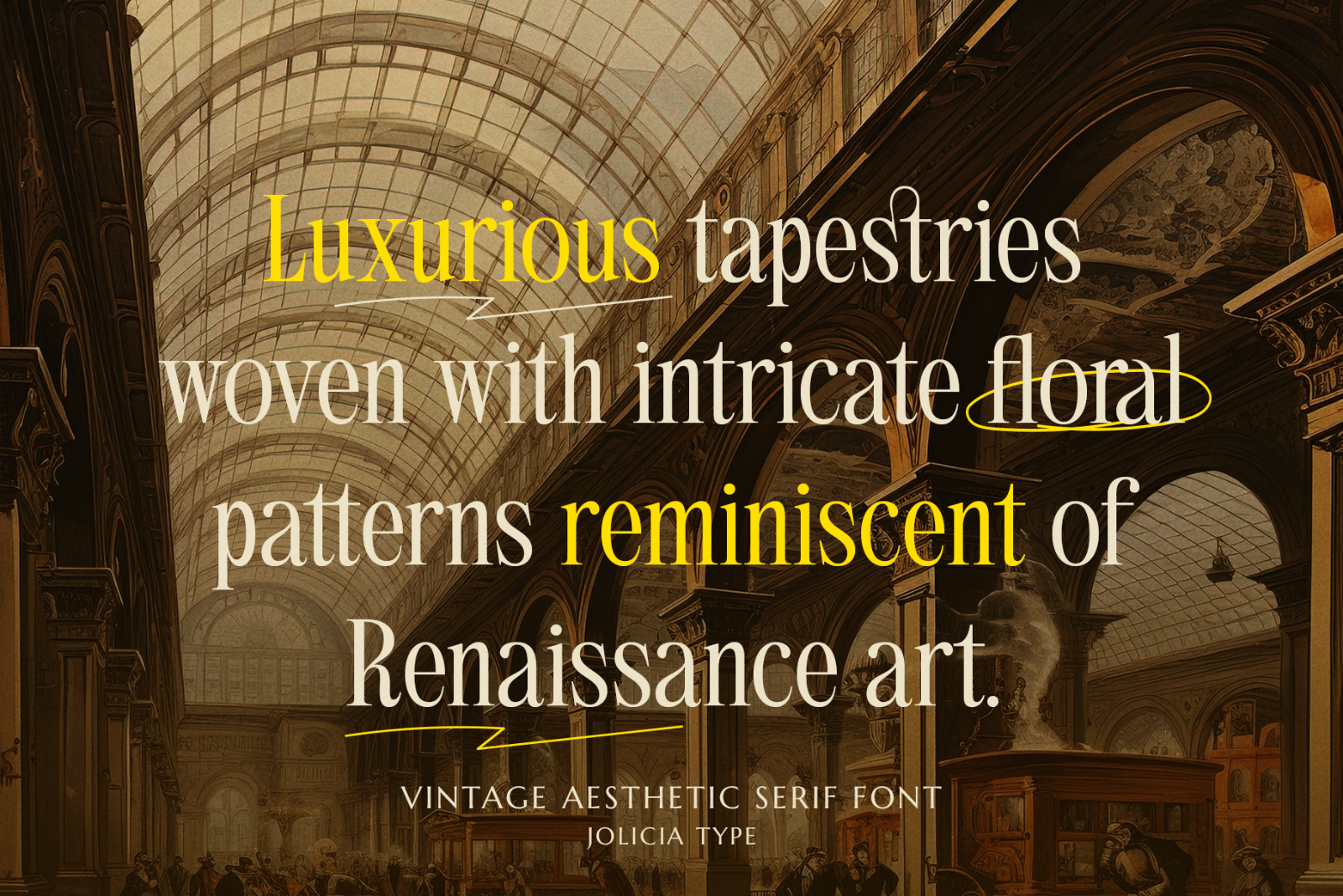 Aglio Picasso | Aesthetic Vintage Serif Font — image 4