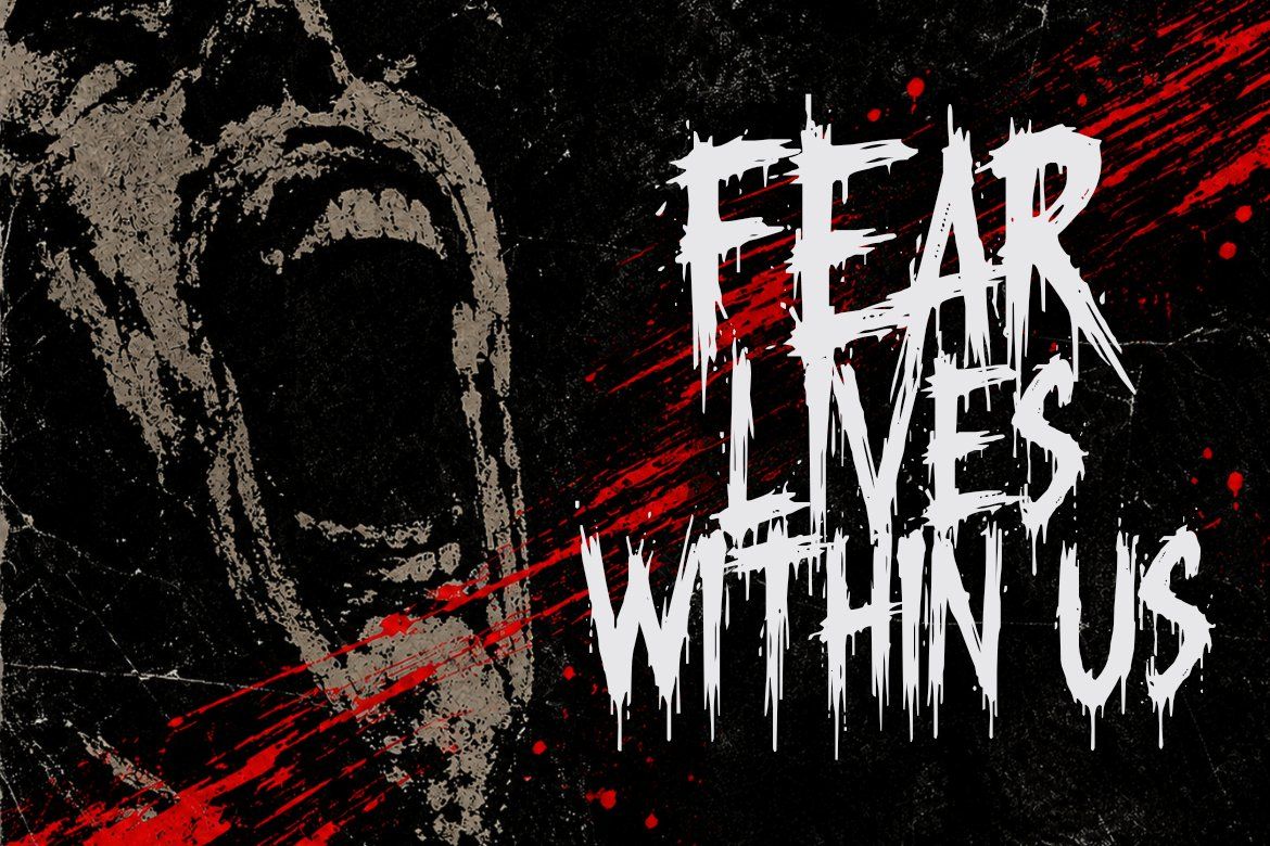 NIGHTSCAR – Scary Horror Display Font | Slasher Halloween Typeface — image 4