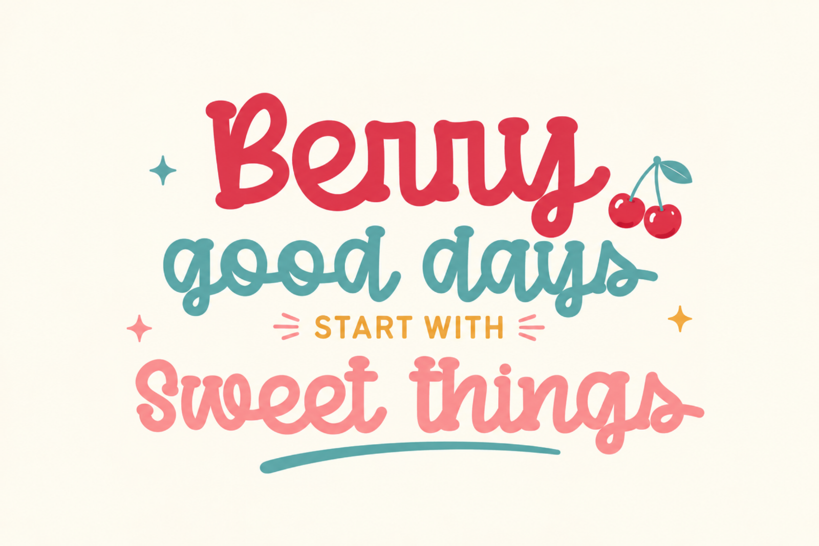 Berry Soda – Retro Script Font — image 4