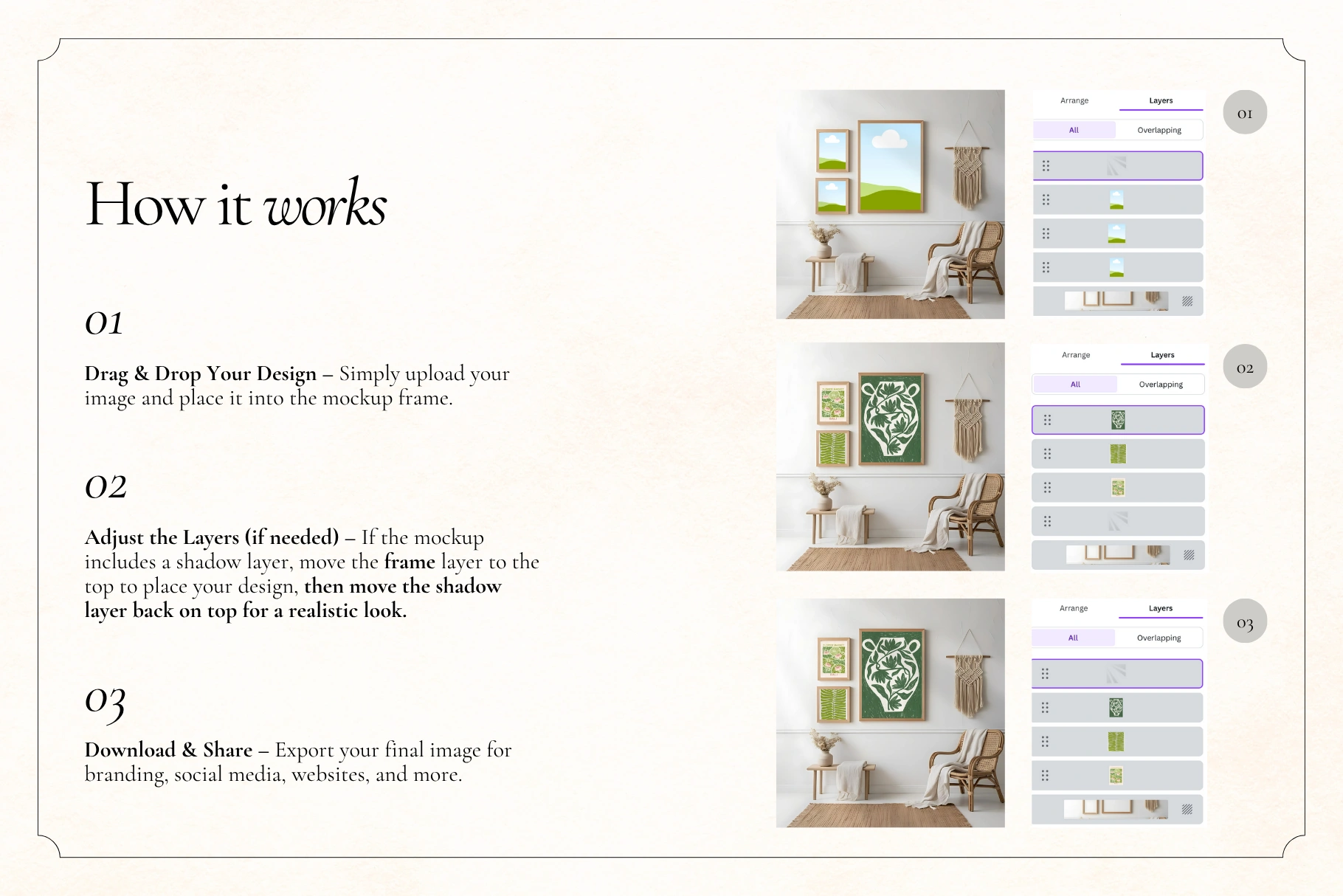 50 Frame Mockups for Canva — image 5
