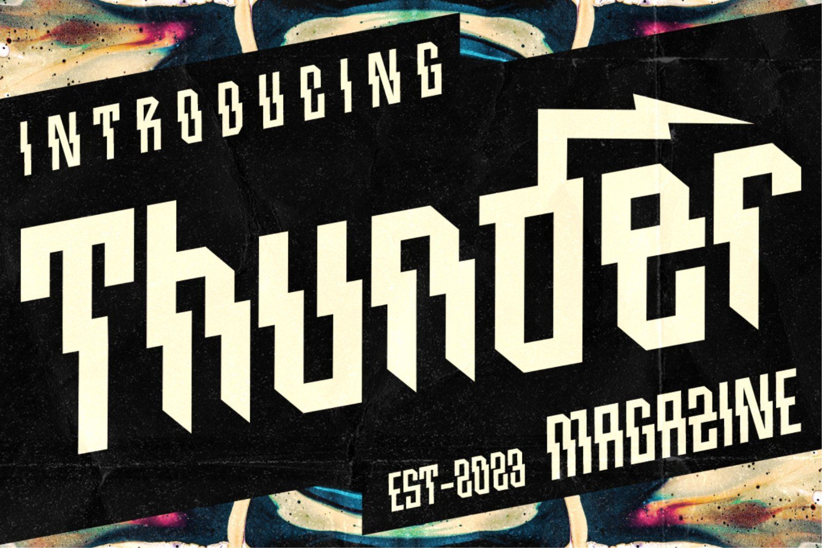 Iron Thunder - Font