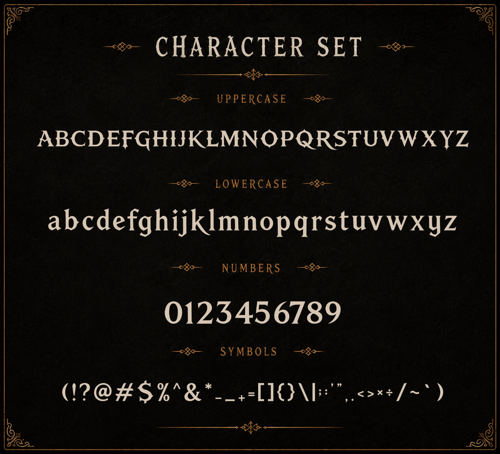 Iron Realm – Modern Fantasy Serif Font — image 4