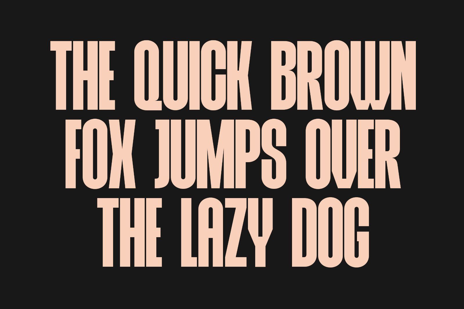 Rovex – Bold Condensed Display Font