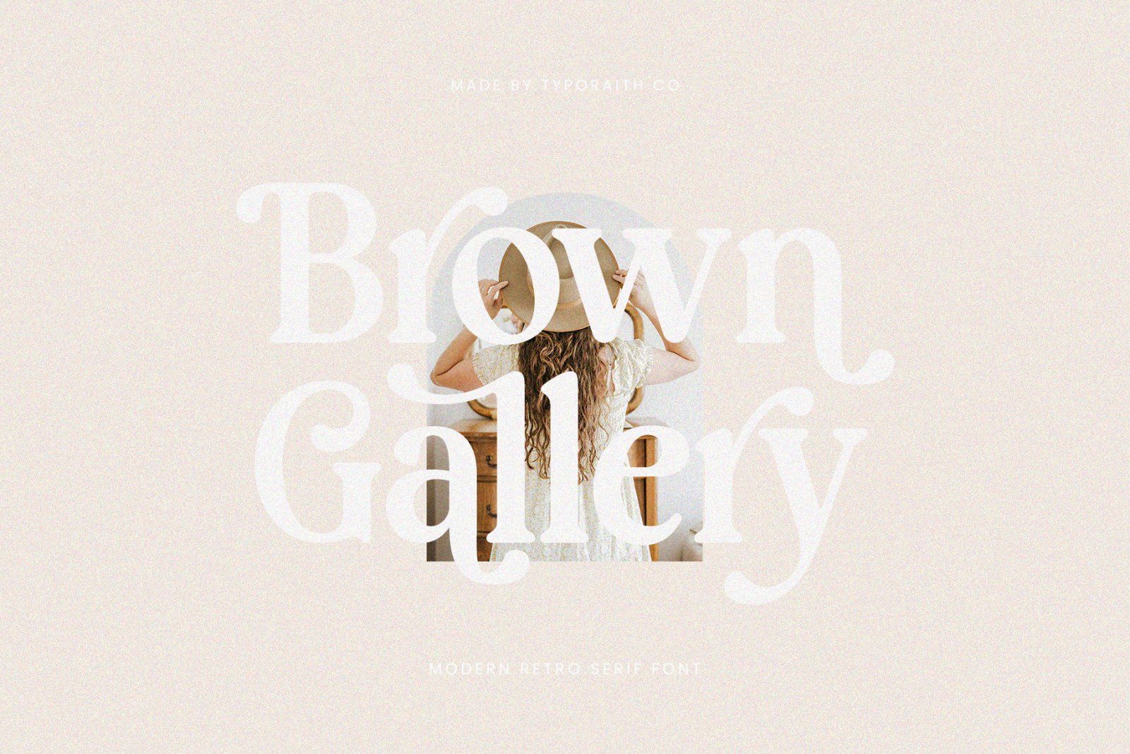 Grove Peach | Modern Retro Serif