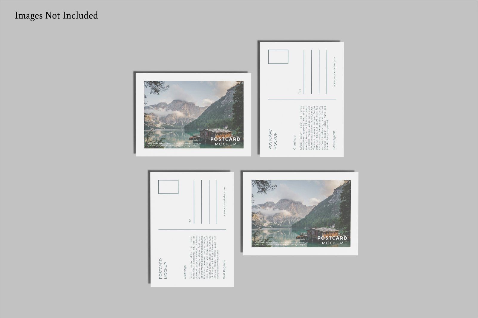 Postcard Mockup — image 4