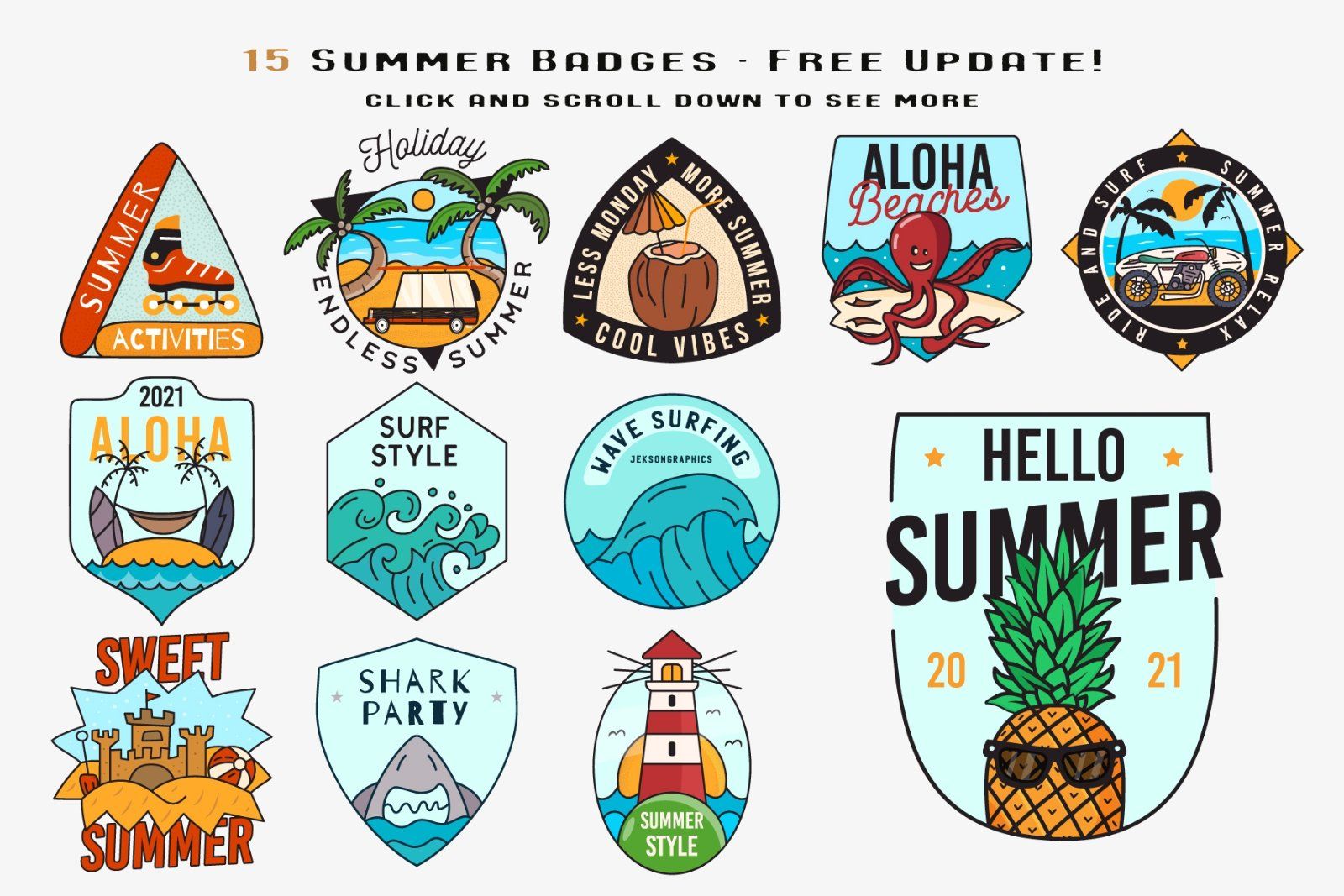 Simple Camp Scenes Creation Kit