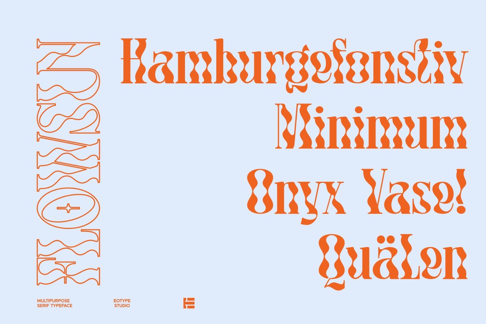 Flowsun Typeface
