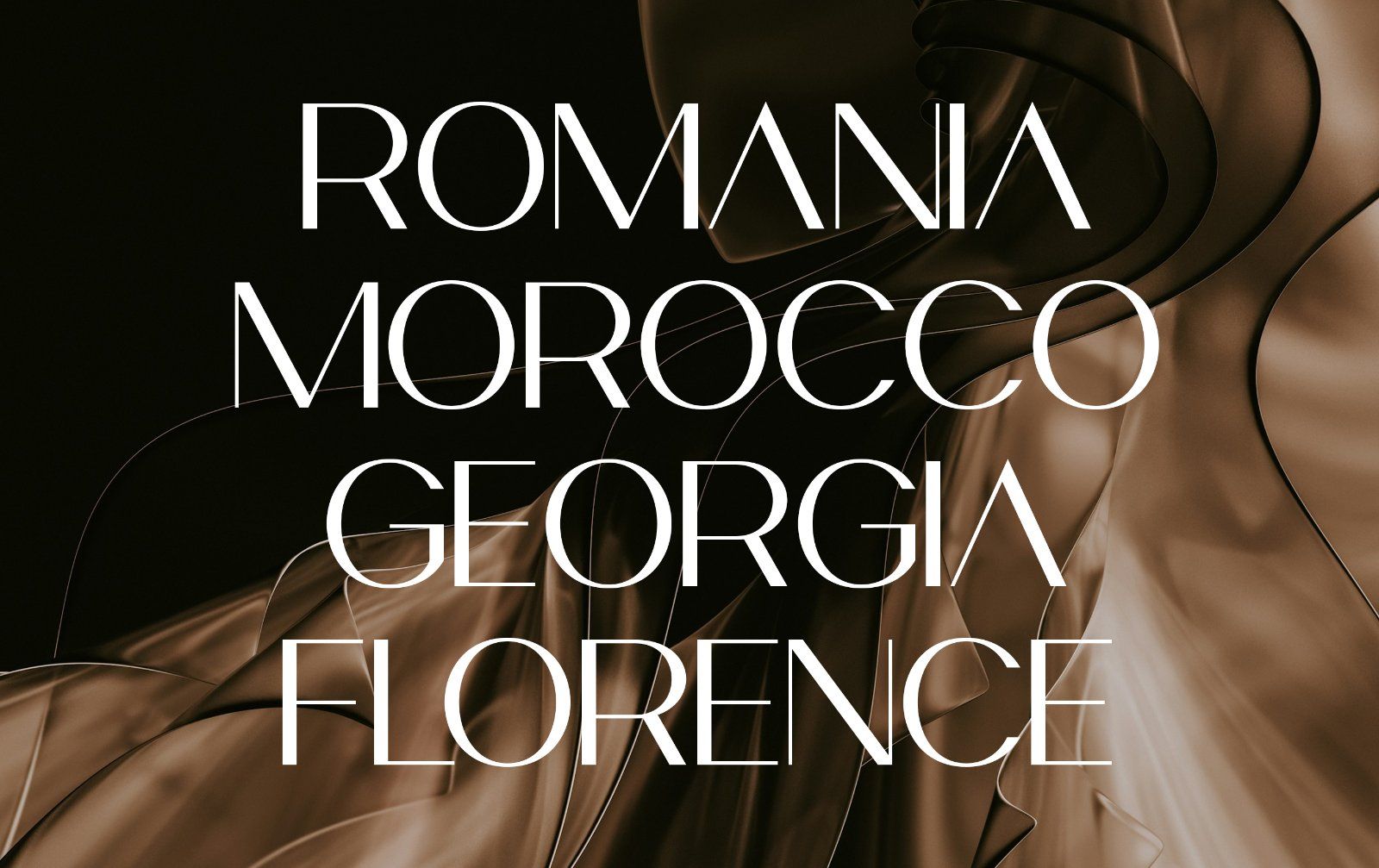 Caveline | Minimalist Luxury Sans Serif Font