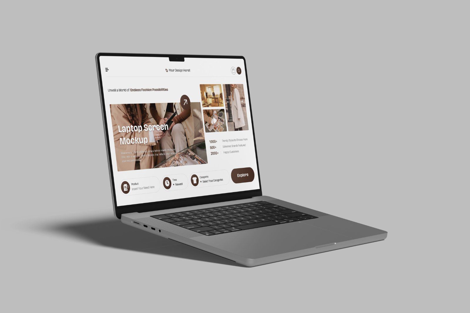 Laptop Mockup — image 5
