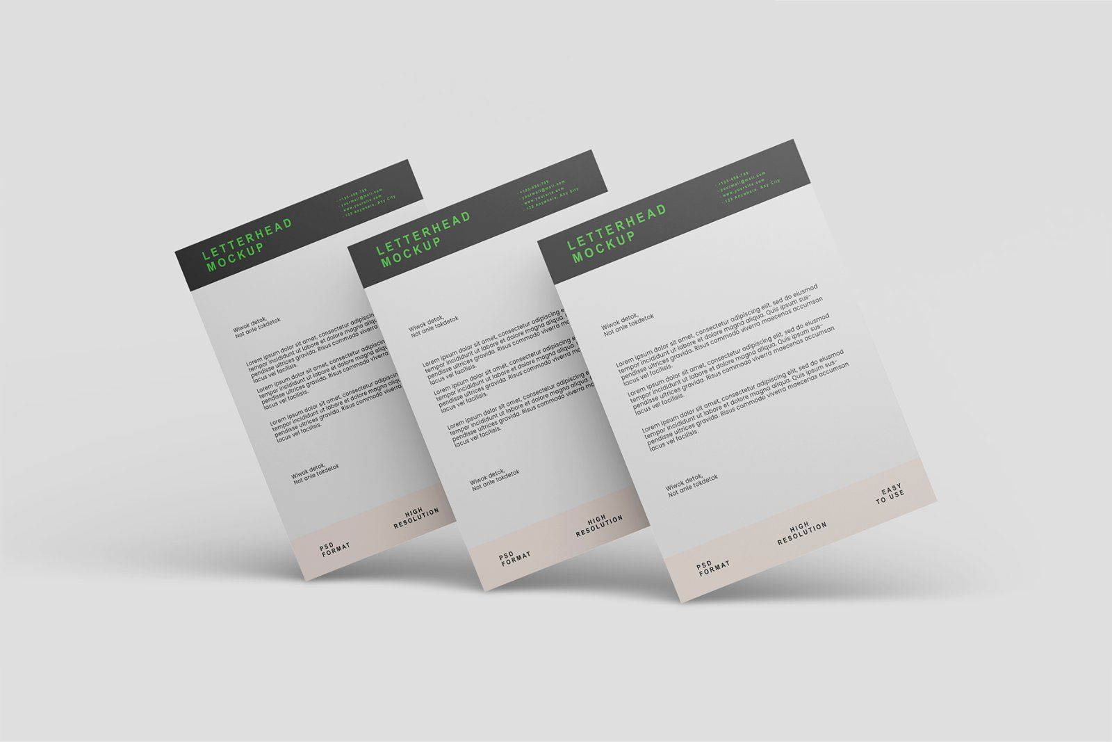 Letterhead Mockup — image 5