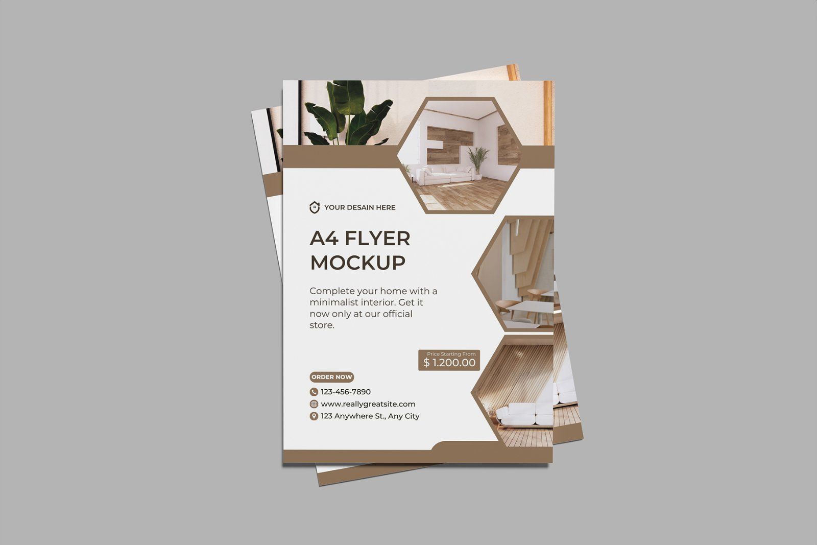 A4 Flyer Mockup — image 4