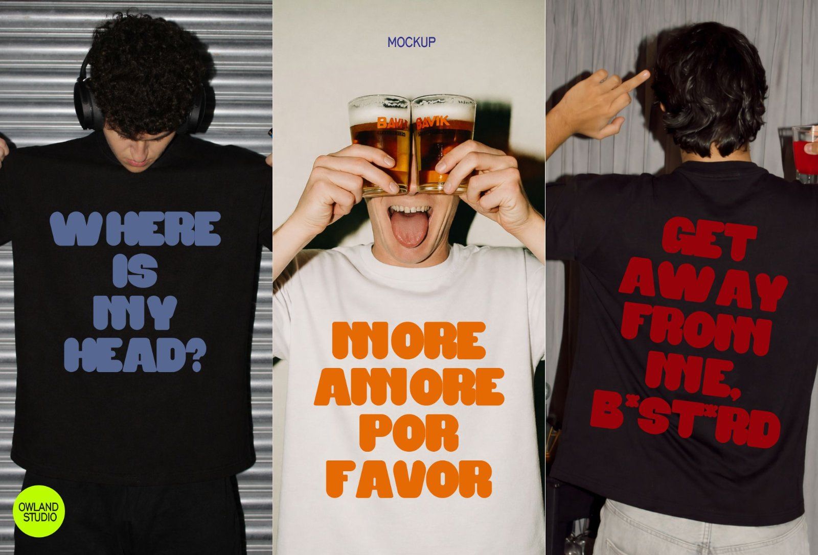 MIDNIGHT PARADISE - BOLD SANS SERIF