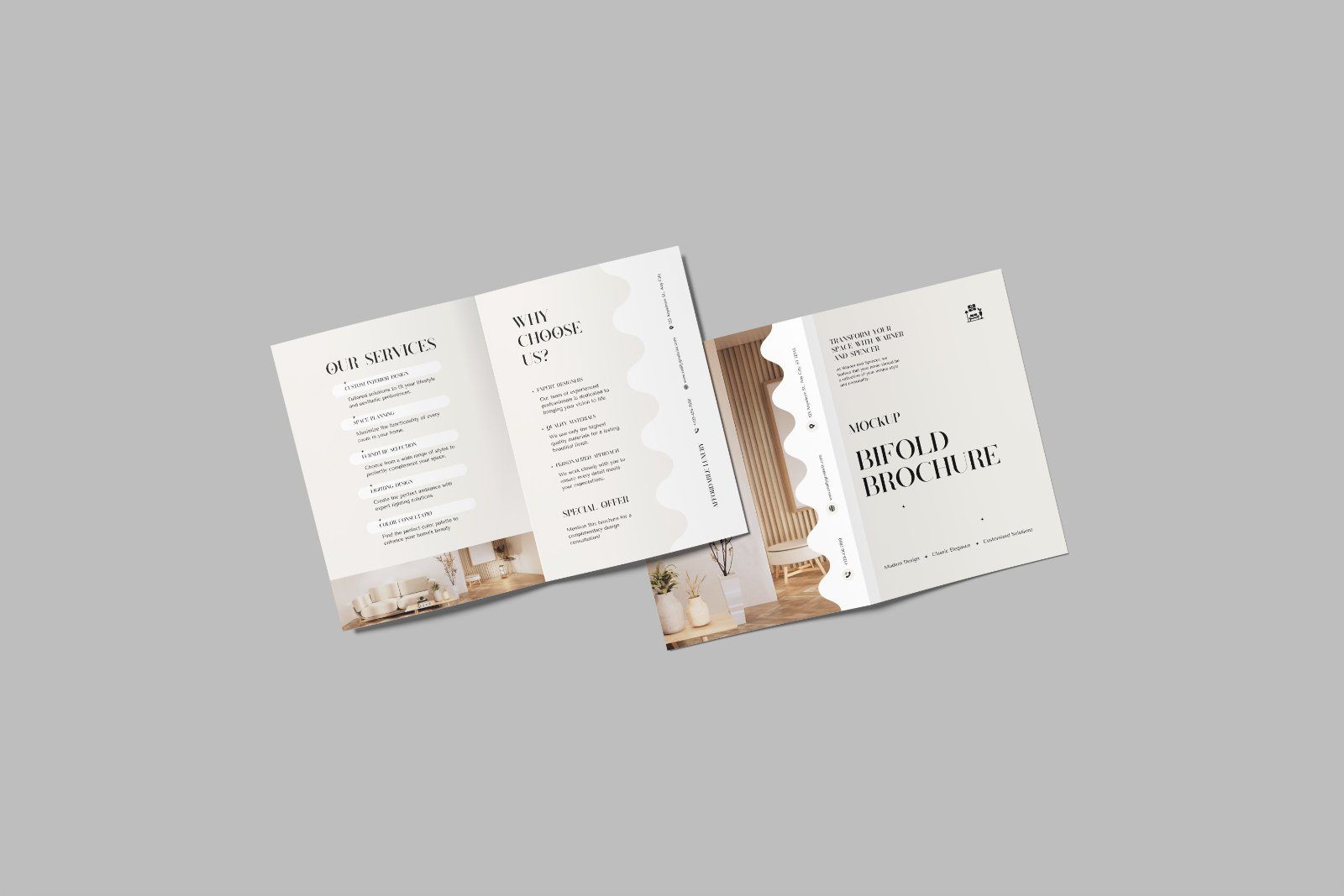 Bifold Brochure Mockup — image 4