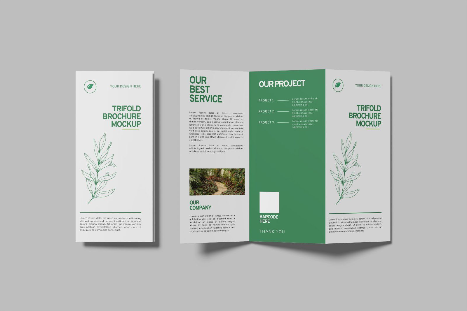 Trifold Brochure Mockup — image 4