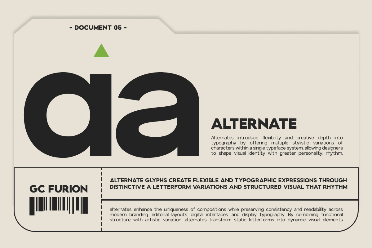 GC Furion – Modern Futuristic Sans — image 4