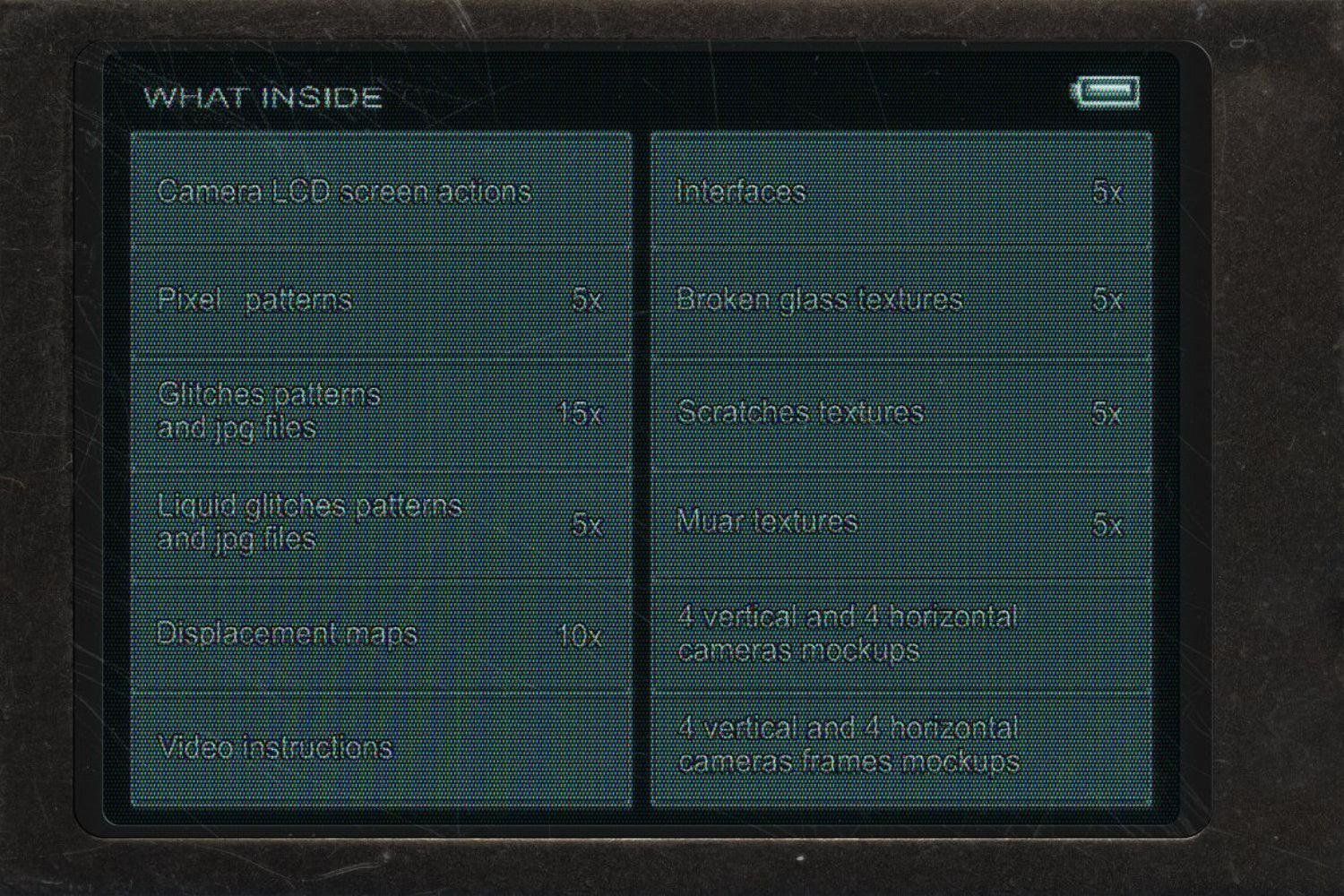 Y2K REBORN: pixel&glitch PS actions