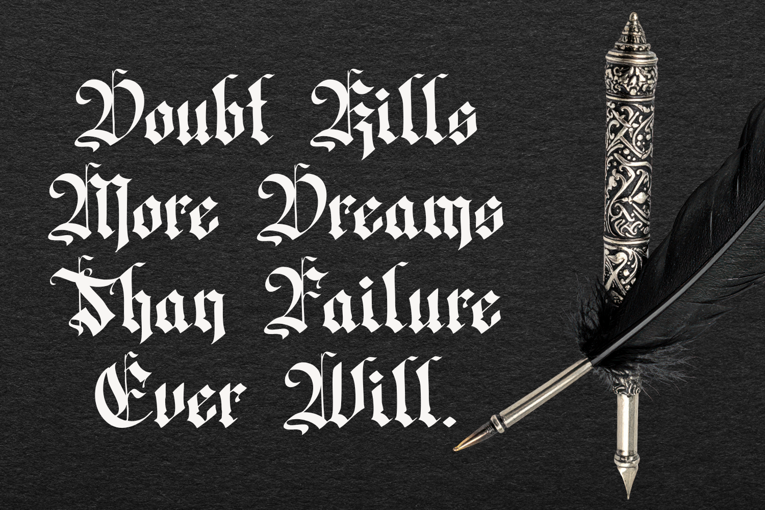 Zhatend Sildyer – Blackletter Font — image 4