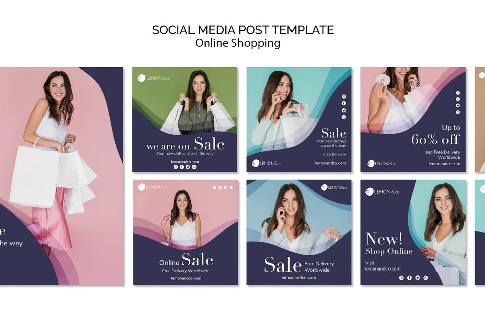 instagram-posts-collection-for-online-fashion-sale