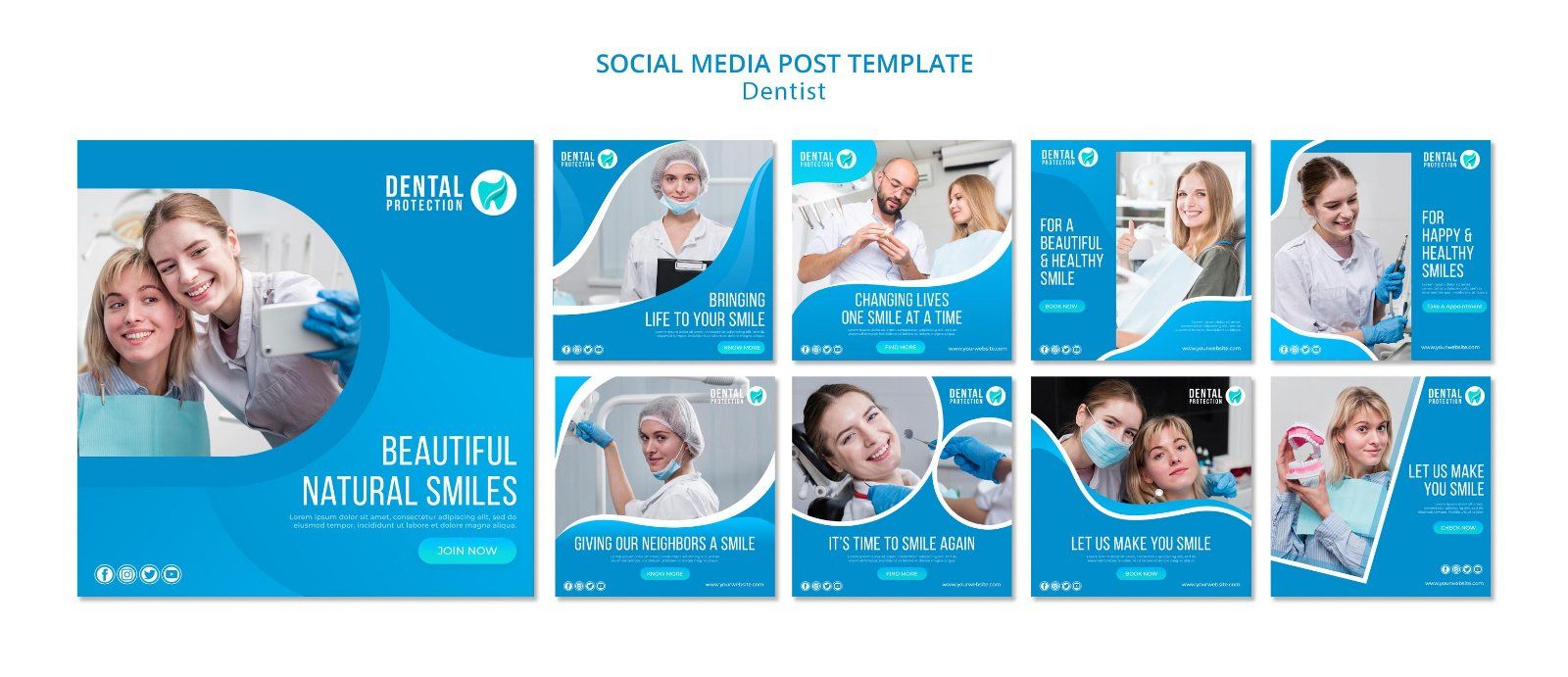dentist-social-media-post-template — image 1