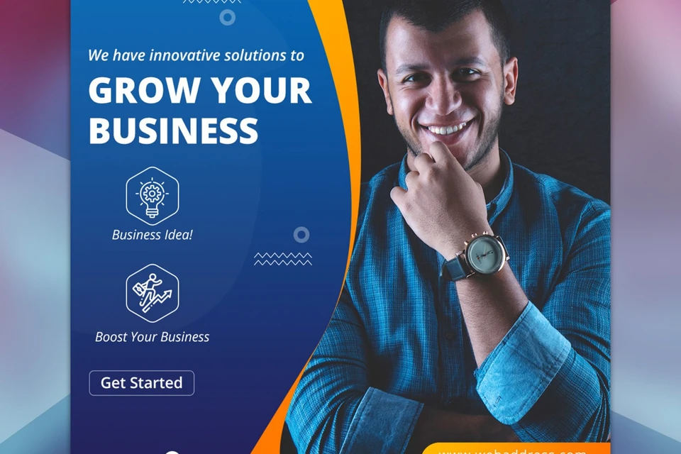 corporative-instagram-square-banner-template