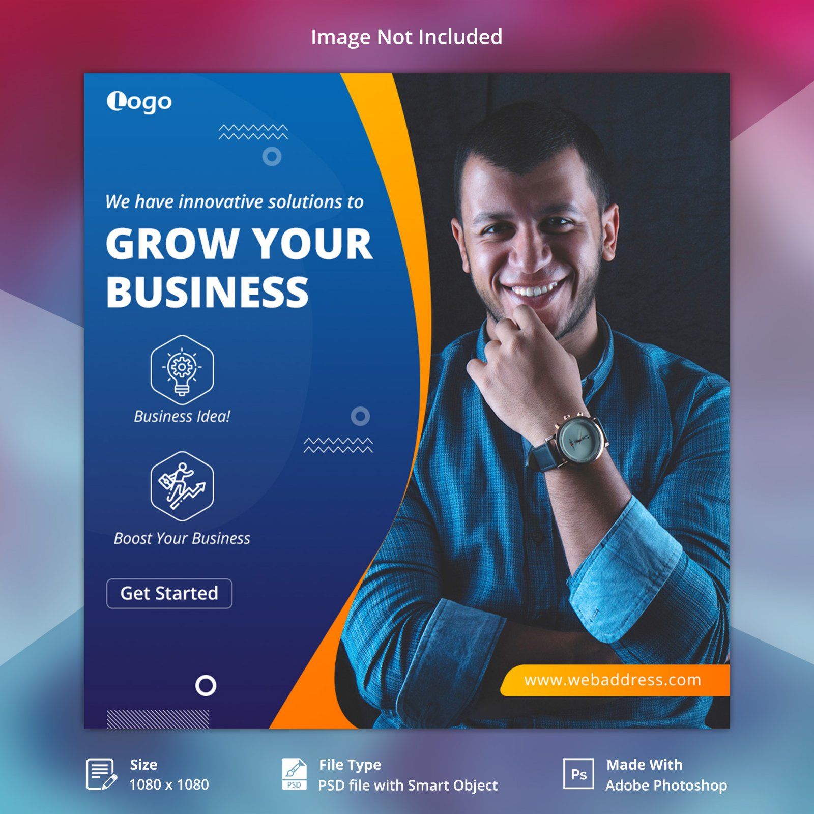 corporative-instagram-square-banner-template — image 1