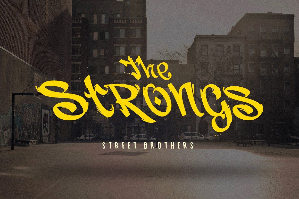 Vandal - Graffiti Font