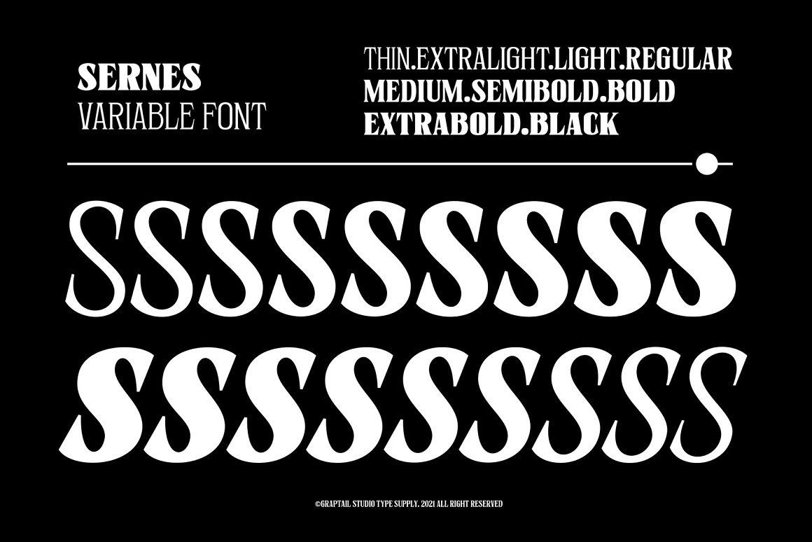 Sernes - Display Font — image 5