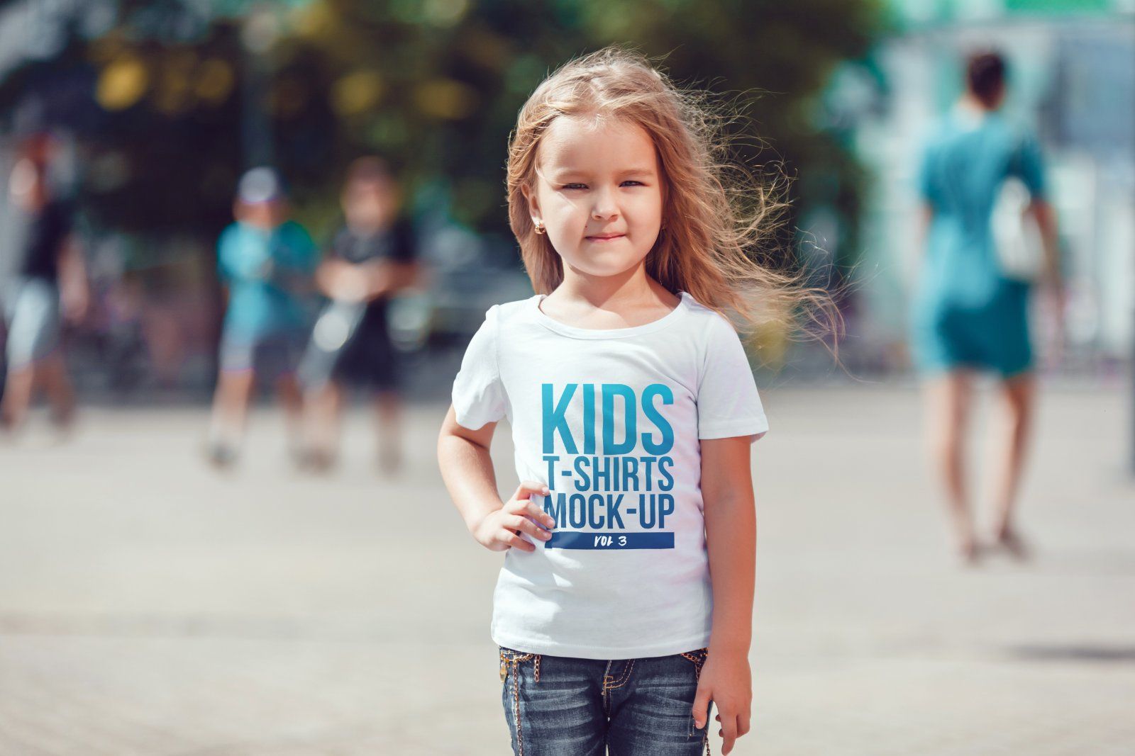 Kids T-Shirt Mock-Up Vol 3