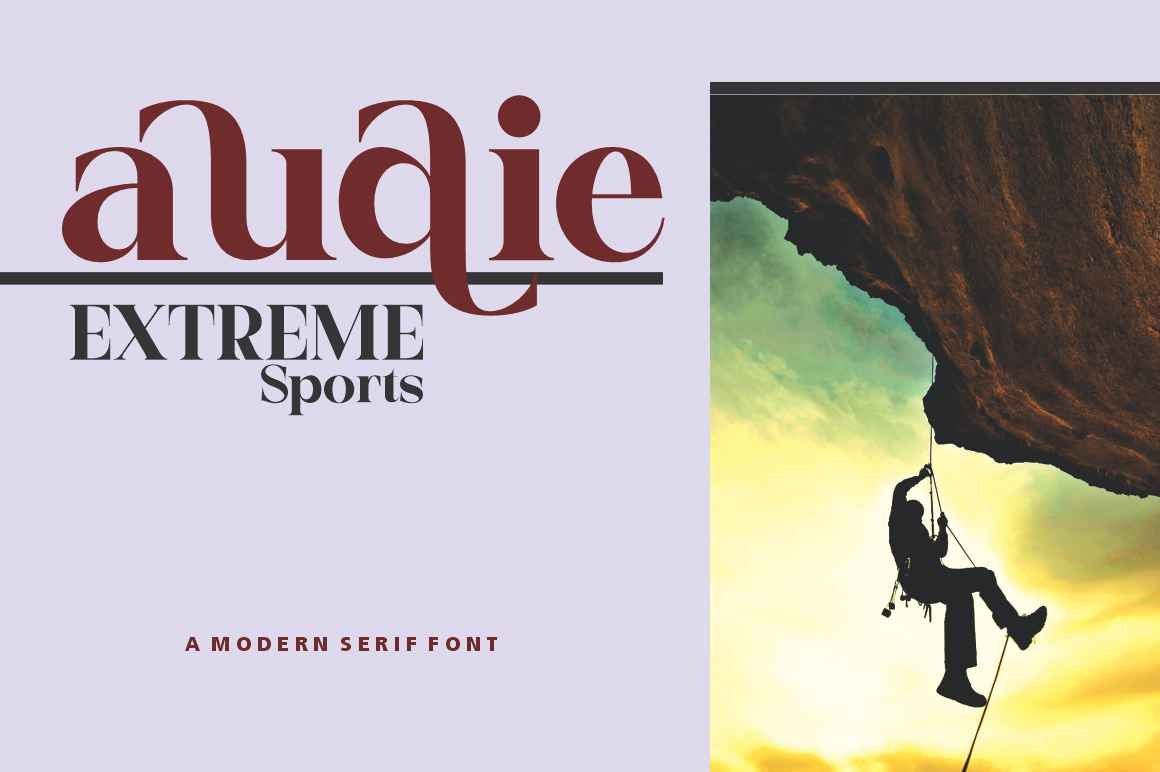 Audie serif