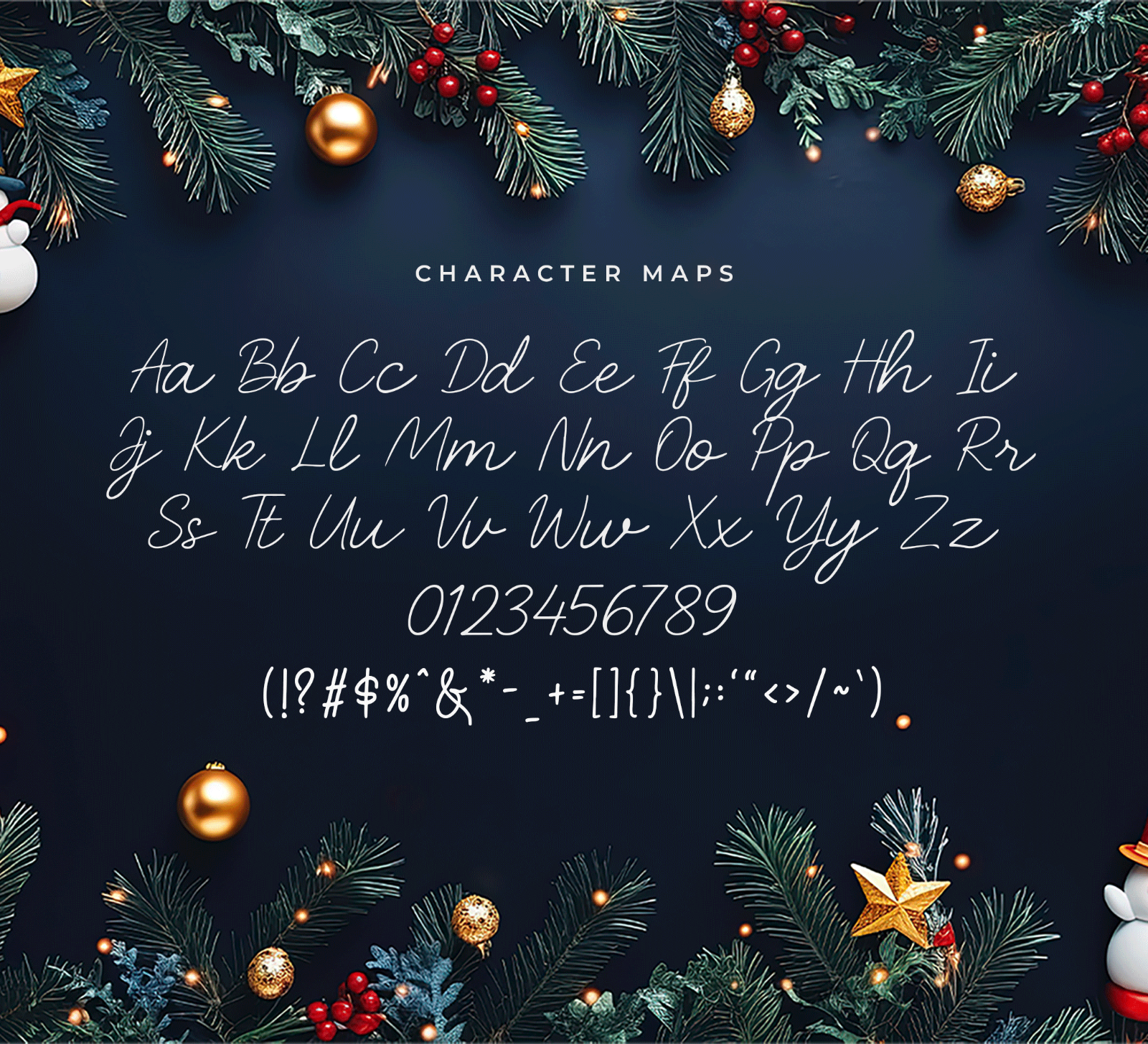 Berrys Christmas – Modern Christmas Font Duo — image 5