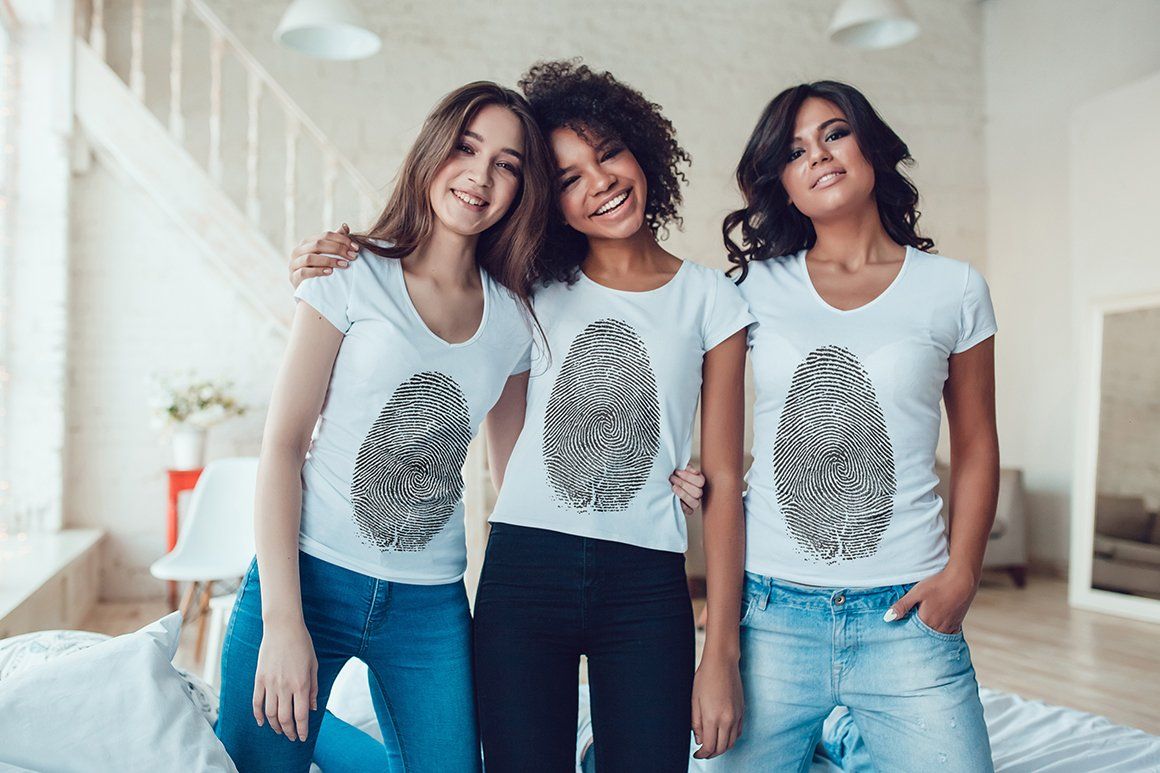Women's T-Shirts Mock-Up Vol.1