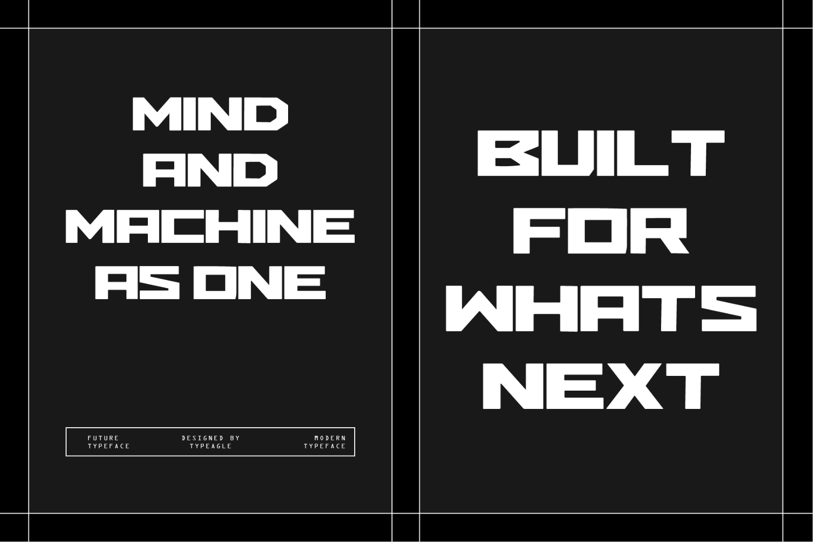 Nimbez - Futuristic Display Font — image 5
