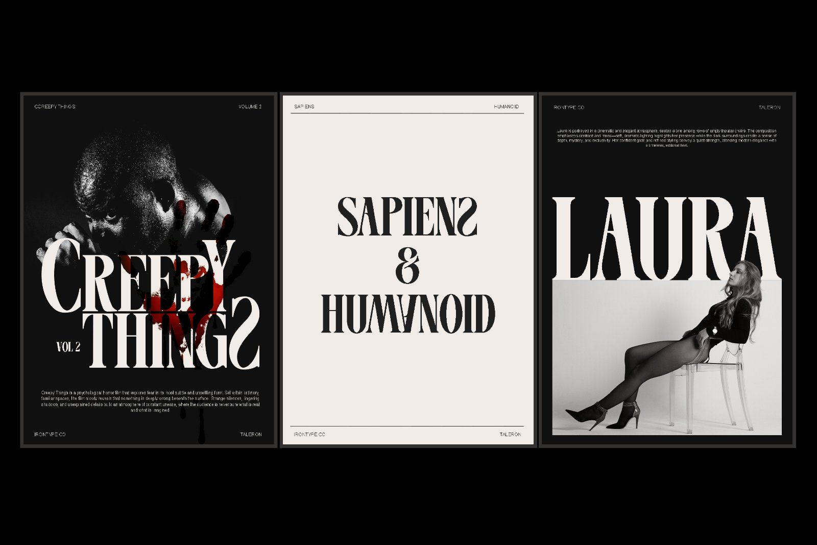 Taleron - Modern Serif