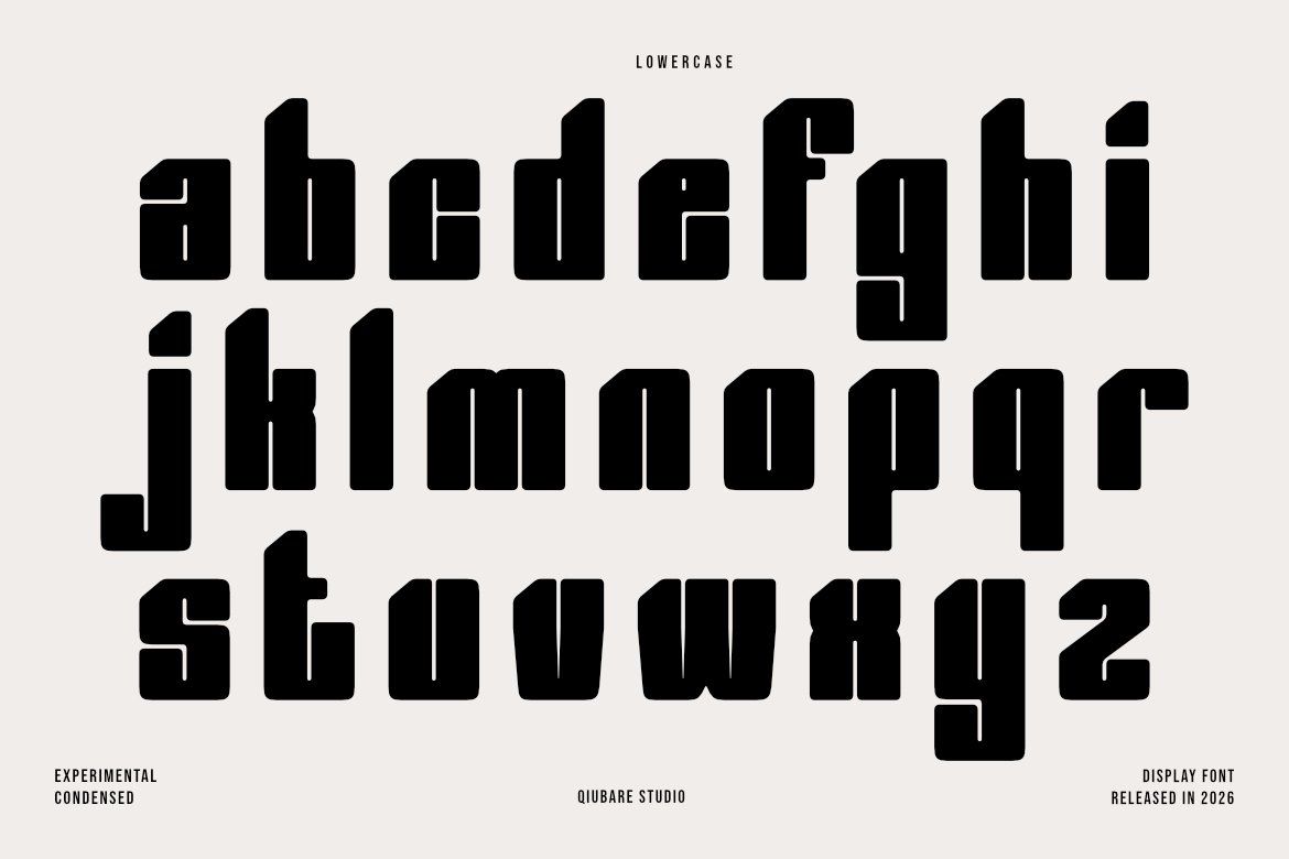 Cyberpunk Font NEXVAR | Condensed Futuristic Typeface — image 5