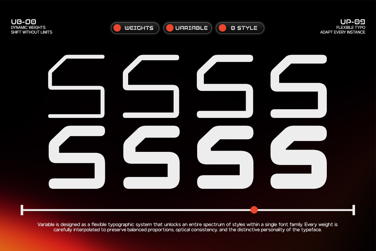 GC Adge – Variable Techno Sans — image 5