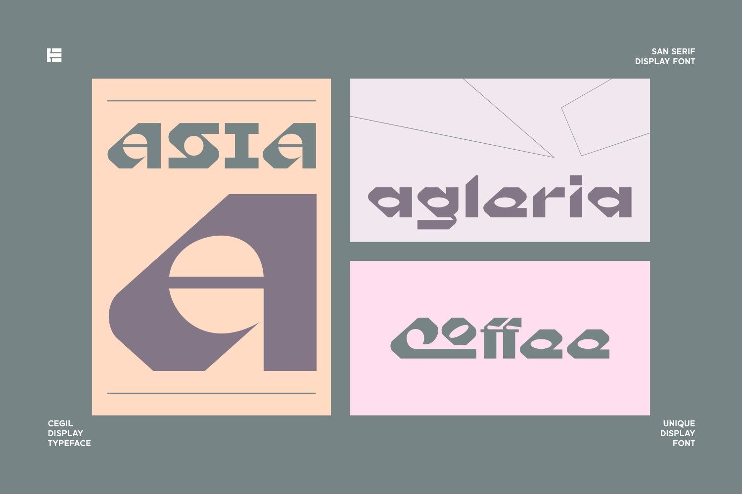 Cegil Display Font