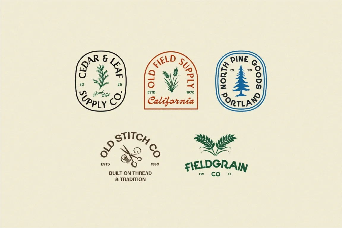 Heritage Goods Logo Collection — image 5