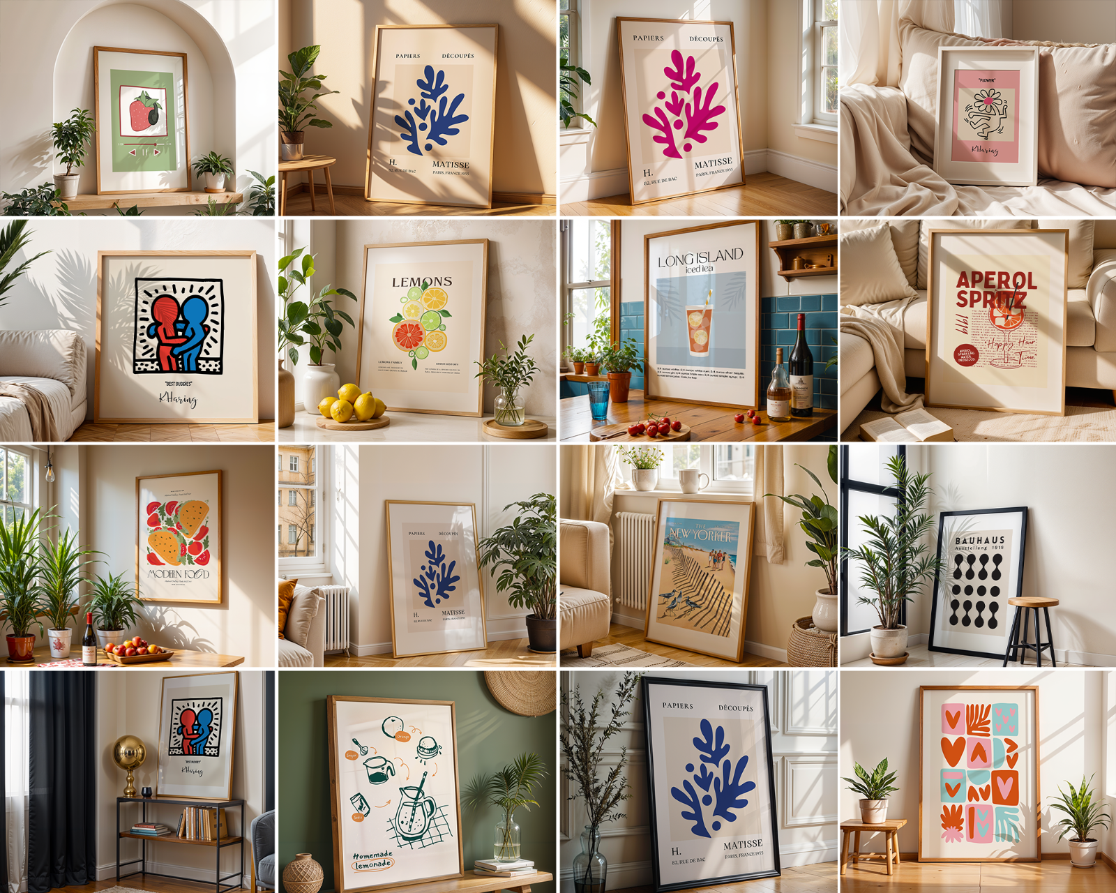 500+ Wall Art Frames Mockup PSD Bundle Set (Digital Download)