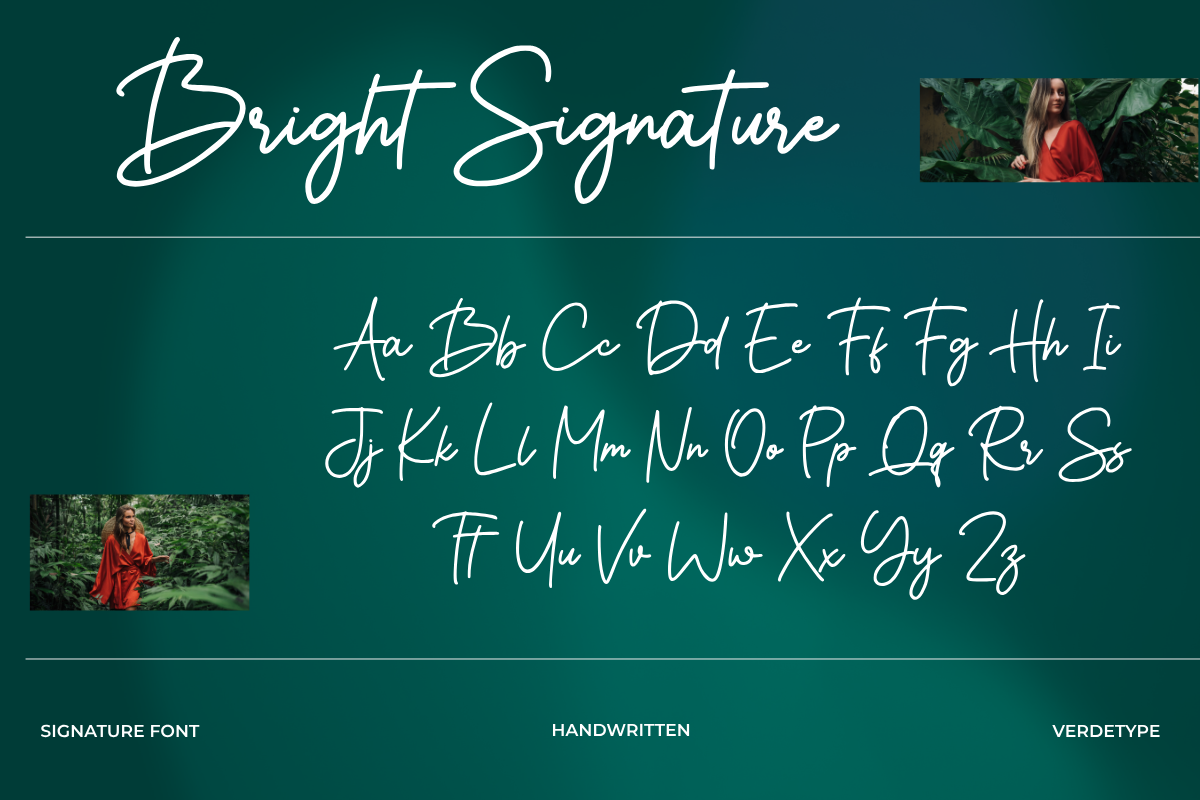 Bright Signature - Handwritten Font for Wedding, Fashion, Interior — image 5