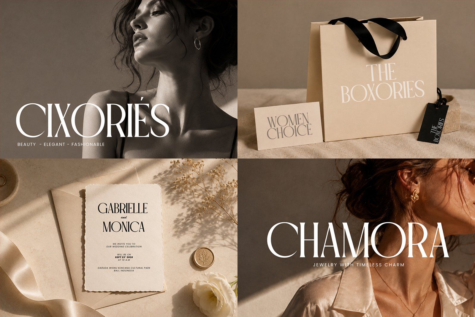 Elegant Serif Bundles | Minimalist Typeface Pack — image 2