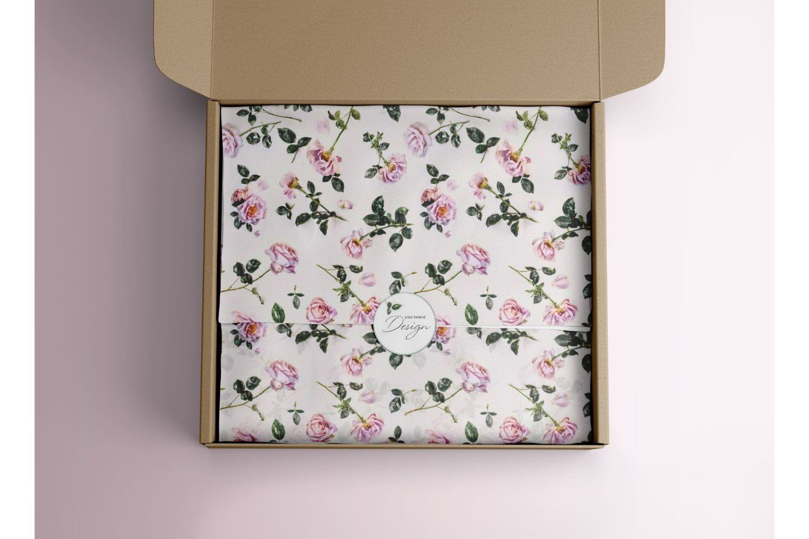Violet Roses: A Light & Breezy Floral Pattern