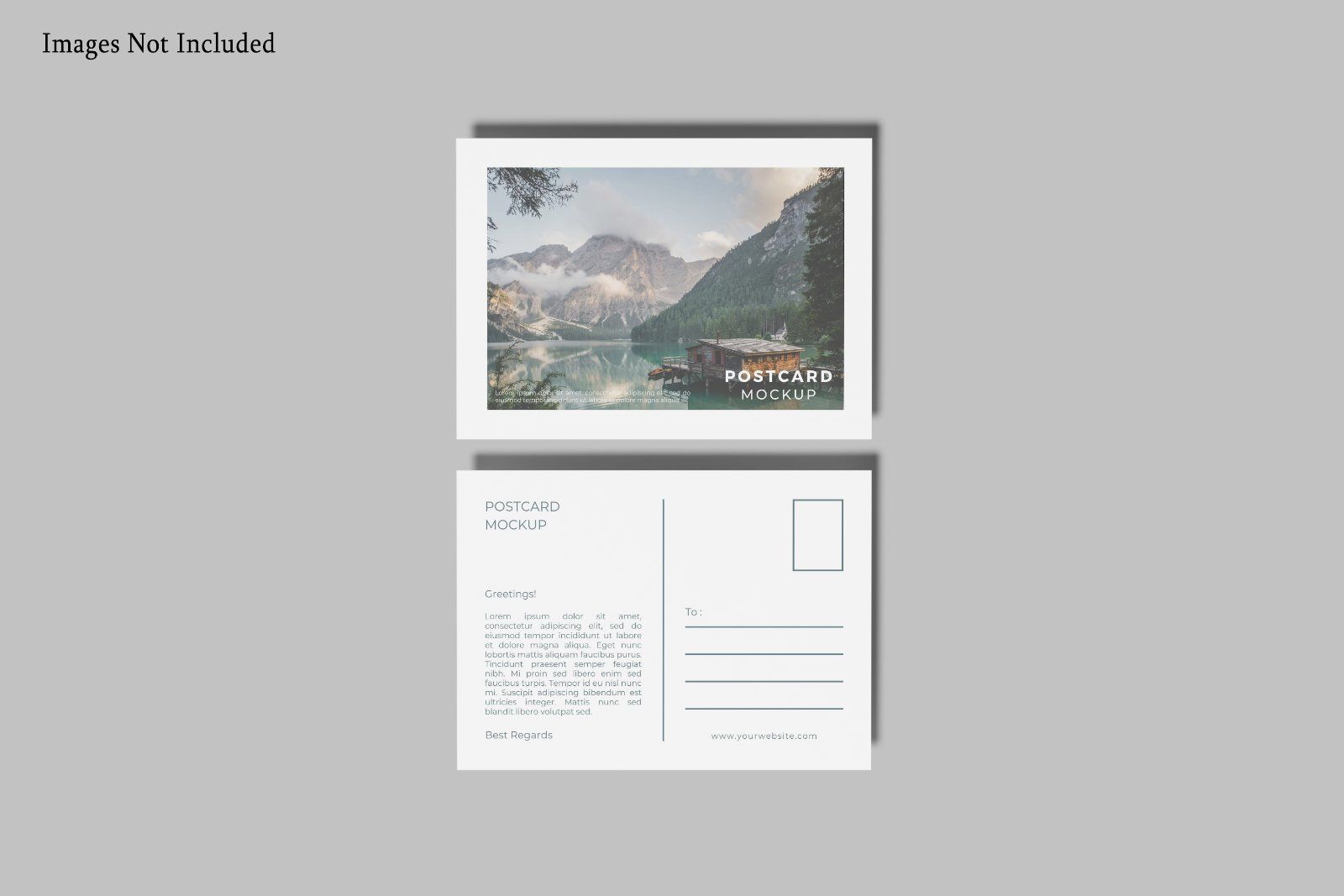 Postcard Mockup — image 5