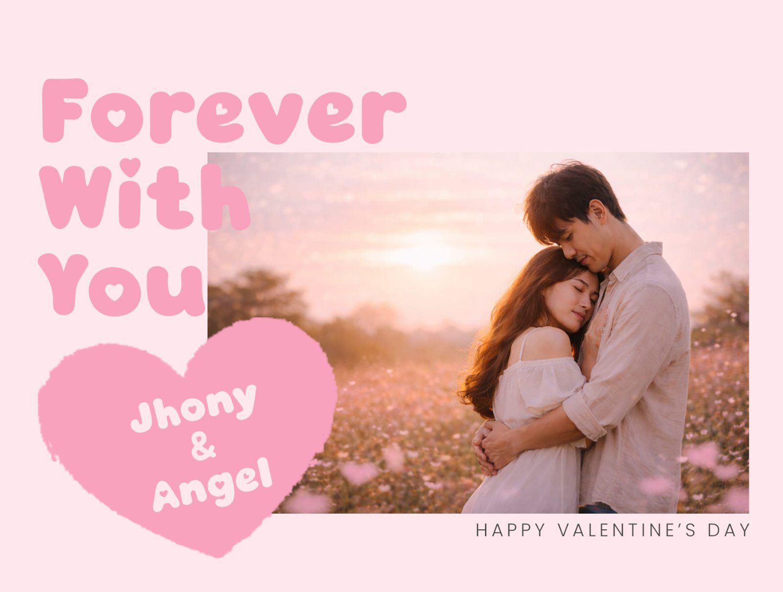 Valentine Font : Chubby Hearts - Cute Rounded Font For Branding